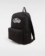 Mochila Vans Old Skool Classic Negra 22 Litros Unisex lateral