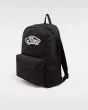 Mochila Vans Old Skool Classic Negra 22 Litros Unisex lateral