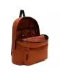 Mochila Vans Realm 22 Litros Ginger Bread Unisex abierta