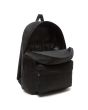 Mochila Vans Realm Negra 22 Litros Unisex abierta