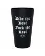 Vaso Independent x Motörhead Warpig negro 16oz lema Ride The Best, F the rest