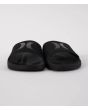 Chanclas Hurley Magu Slide negras para hombre frontal