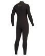 Traje de surf con cremallera en el pecho Billabong Revolution 4/3mm para hombre posterior derecha 