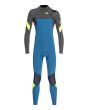 Neopreno con Cremallera en el Pecho Quiksilver 4/3mm Syncro Azul (8-16 años) frontal