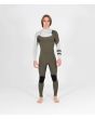 Neopreno Hurley Advantage 3/2 mm Fullsuit verde para hombre frontal
