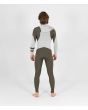 Neopreno Hurley Advantage 3/2 mm Fullsuit verde para hombre posterior