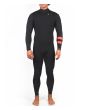 Neopreno con cremallera en el pecho Hurley Advantage 4/3 mm Fullsuit negro para hombre 