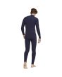Hombre con traje de neopreno sin cremallera Hurley Advantage Max 4/3mm azul marino posterior