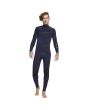 Hombre con traje de neopreno sin cremallera Hurley Advantage Max 4/3mm azul marino 