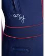 Traje de Surf de Primavera con manga corta y cremallera en la espalda Roxy 1.5mm Rise Collection azul marino para Mujer logo