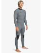 Traje de Surf de Neopreno con Cremallera en el Pecho Quiksilver 4/3mm Highline Quiet Shade para Hombre posterior