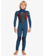 Neopreno con Cremallera en la Espalda Quiksilver 4/3mm Prologue Azul Marino para niño 2-7 años
