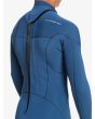 Traje de neopreno con cremallera en la espalda Quiksilver Everyday Sessions 4/3mm azul para niño 8 a 16 años cierre zip