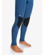 Traje de neopreno con cremallera en la espalda Quiksilver Everyday Sessions 4/3mm azul para niño 8 a 16 años rodilleras