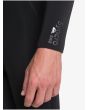 Hombre con Traje de neopreno GBS con cremallera en el pecho Quiksilver Syncro 5/4/3mm negro manga
