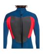 Hombre con traje de surf con cremalllera en la espalda Quiksilver Prologue 4/3mm Insignia High Risk Back Zip 