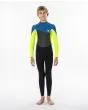 Traje de neopreno con cremallera en la espalda Rip Curl Omega 5/3 Back Zip Junior neon lime para chico