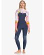 Traje de Surf de Neopreno con Cremallera en el Pecho Roxy 4/3mm Syncro GBS Jet Gry para mujer