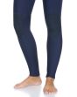 Traje de Surf de Neopreno con Cremallera en el Pecho Roxy 4/3mm Syncro GBS Navy Nights para mujer rodilleras