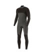 Traje de Surf de neopreno para hombre Vissla Seven Seas 4/3mm con cremallera en el pecho interior frontal