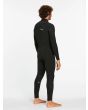 Neopreno Volcom Modulator 4/3mm Chest Zip Black posterior