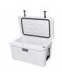 Nevera portátil rígida Yeti Tundra 45 blanca 31 Litros lateral