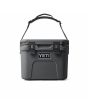 Nevera pequeña portátil rígida Yeti Roadie 15 Cool Box Gris Carbón correa de transporte