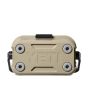 Nevera rígida portátil Yeti Roadie 8 Hard Cooler Beige Tan base antideslizante