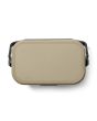 Nevera rígida portátil Yeti Roadie 8 Hard Cooler Beige Tan tapa superior