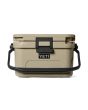 Nevera rígida portátil Yeti Roadie 8 Hard Cooler Beige Tan