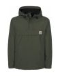 Chaqueta cortavientos Carhartt WIP Nimbus Pullover para hombre verde ciprés