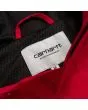 Chaqueta con capucha Carhartt Wip Nimbus Pullover Summer roja para hombre etiqueta