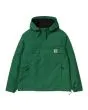 Chaqueta con capucha Carhartt Wip Nimbus Pullover Summer verde para hombre