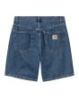 Bermudas Vaqueras Carhartt WIP Nolan Short Azules Heavy Stone Wash para hombre posterior