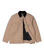 Chaqueta Carhartt WIP OG Chore Coat para Hombre beige Abierta