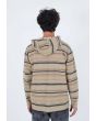 Hombre con Sudadera de capucha Hurley OG Hooded Poncho Khaki posterior