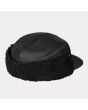 Gorra con orejeras Carhartt WIP Olten Ear Guard Cap Negra Unisex posterior