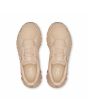 Zapatillas de deporte On Running CLoud 6 color beige arena para mujer cordones de atado rápido