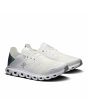 Zapatillas plegables On Running Cloud 6 Coast Blanco Marfil - Verde Oliva para hombre frontal