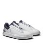 Zapatillas On Running The Roger Advantage color blanco y azul medianoche para hombre frontal
