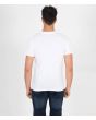 Camiseta Premium de Manga Corta para Hombre Hurley One & Only blanca Posterior