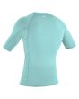 Lycra de protección solar O'Neill Basic Skins SS Rash Guard Canal Blue para hombre UPF 50 posterior