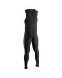Traje de surf integral sin mangas con cremallera frontal O'Neill Reactor 2 1.5mm negro para hombre posterior