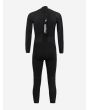 Neopreno de aguas abiertas Orca Openwater Vitalis Hi-Vis Negro y Naranja para hombre interior posterior
