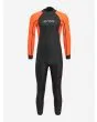 Neopreno de aguas abiertas Orca Openwater Vitalis Hi-Vis Negro y Naranja para hombre