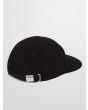 Gorra Volcom Ozzy Sun negra para hombre Posterior