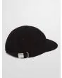 Gorra Volcom Ozzy Sun negra para hombre Posterior