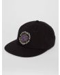 Gorra Volcom Ozzy Sun negra para hombre Frontal