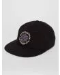 Gorra Volcom Ozzy Sun negra para hombre Frontal