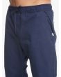 Hombre con Pantalón de chándal Quiksilver Lo-Tech Beach Cruiser Azul Marino cintura elástica